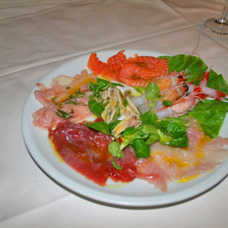 salmone con limone